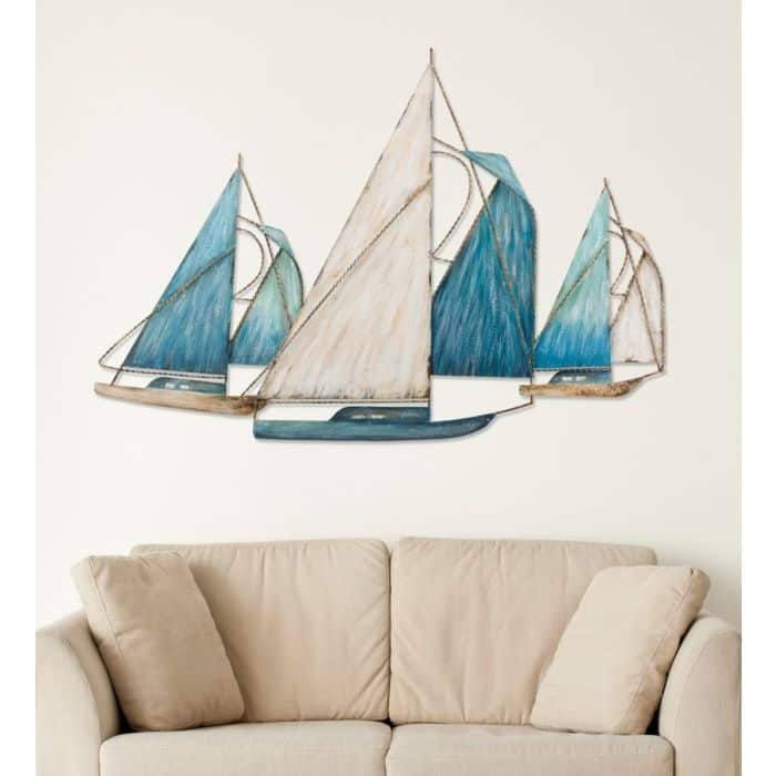 Sailboat Wall Decor 41"