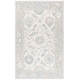 preview thumbnail 34 of 34, SAFAVIEH Hand-Tufted Ebony Zhanat Modern & Contemporary Wool Rug 5' x 8' - Ivory/Blue - Rectangle
