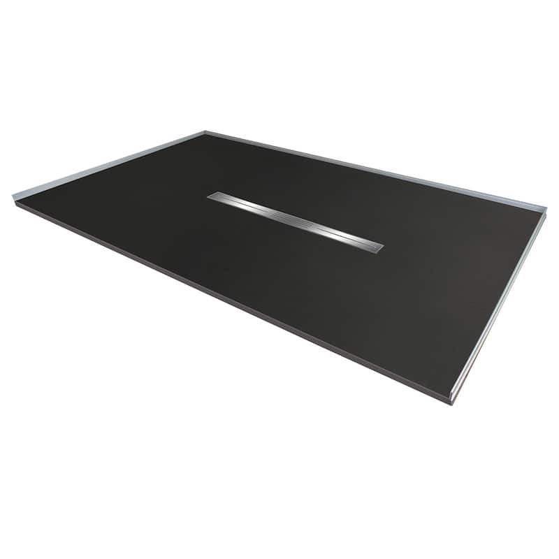 Transolid FZS7248C 70-7/8" x 47-1/2" Rectangular Shower Base with