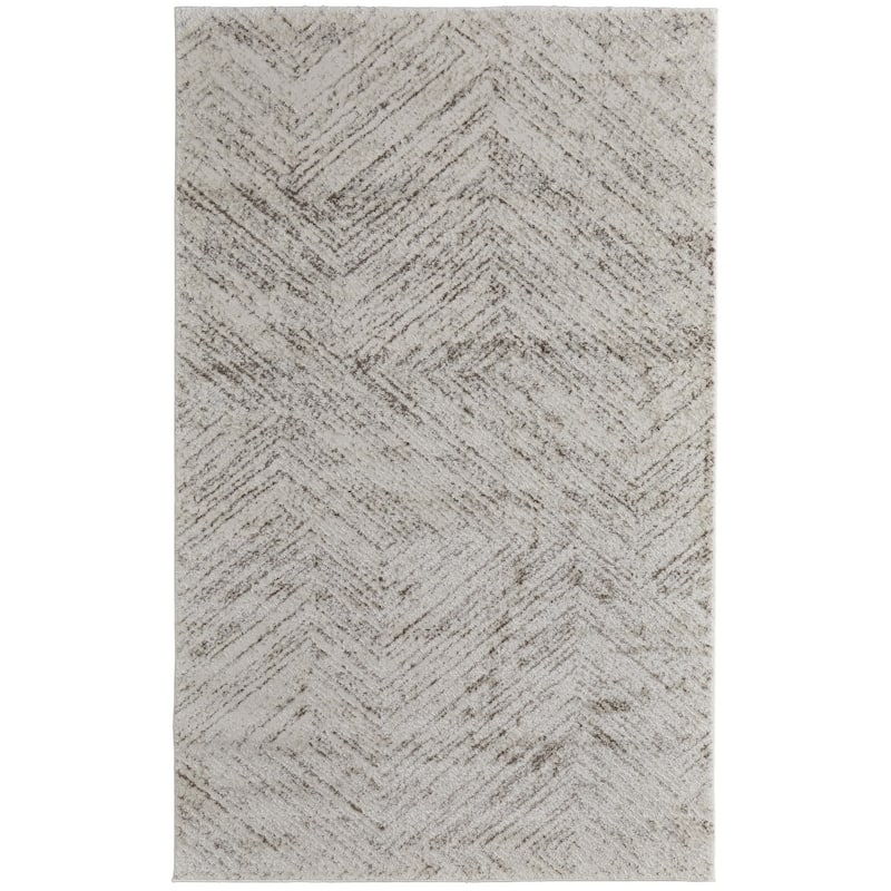 HomeRoots Geometric Casual Rectangle Area Rug - 180 in. x 144 in. x 0.63 in.