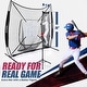 preview thumbnail 1 of 7, Patiassy 7 ft x 7 ft Baseball Softball Hitting Pitching Practice Net