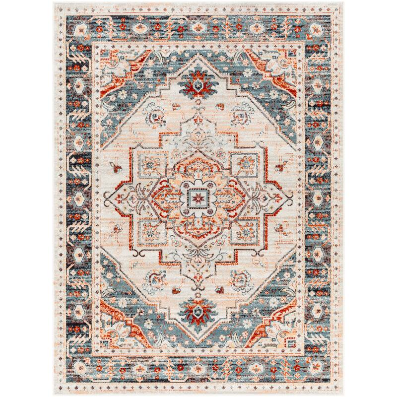 Artistic Weavers Redondo Indoor/ Outdoor Traditional Vintage Medallion Area Rug
