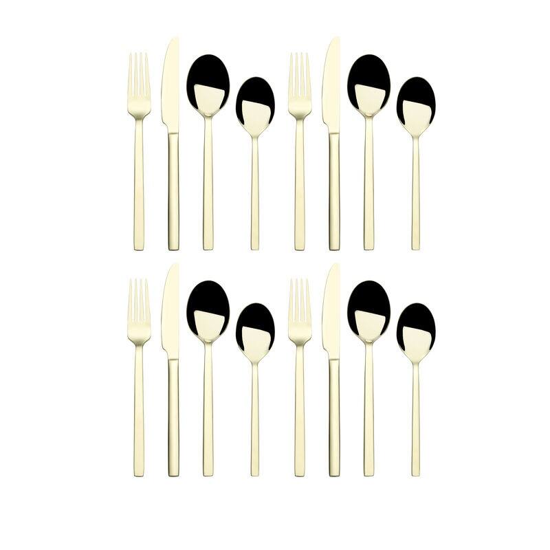 Towle Living Paros Champagne 16-Piece Flatware Set