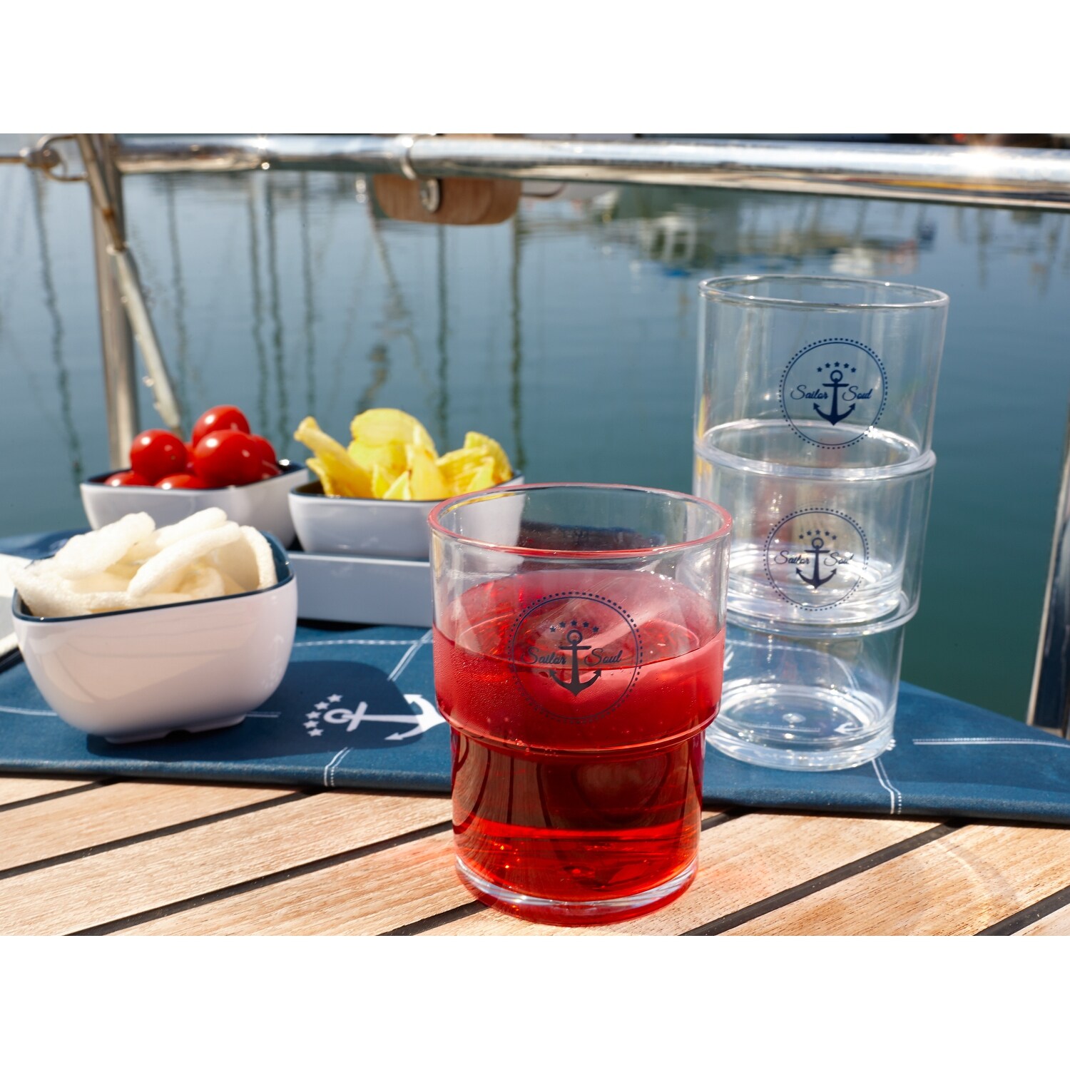 Sailor Soul Break Resistant Stackable Wine Glass - Bed Bath & Beyond -  35808833