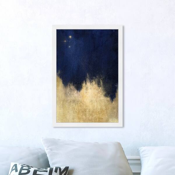 Shop Oliver Gal Stars At Midnight Abstract Framed Wall Art
