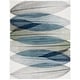 preview thumbnail 23 of 90, SAFAVIEH Hollywood Mergita Mid-Century Modern Abstract Rug 10'6" x 14' - Ivory/Blue Green