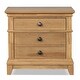 preview thumbnail 17 of 20, Furniture of America Wellington Farmhouse Natural Oak 3-Piece Solid Wood Kids Bedroom Set