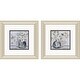 preview thumbnail 2 of 2, Paragon Rendition Rhapsody Framed Art - Set of 2