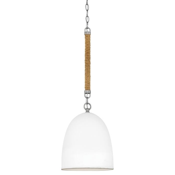 Hinkley Lighting Nash Single Light 10" Wide Pendant with Ceramic Shade