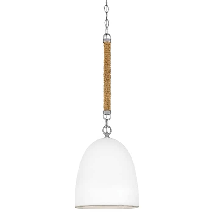 Hinkley Lighting Nash Single Light 10" Wide Pendant with Ceramic Shade
