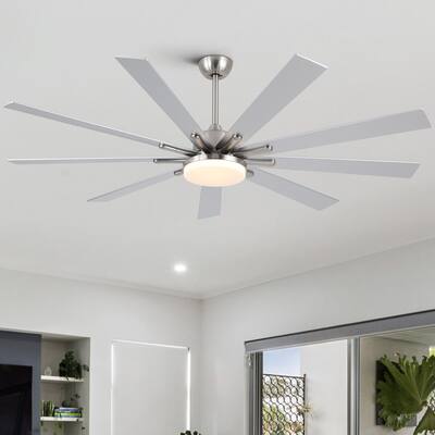 72 in Integrated LED Smart Ceiling Fan with Remote Control