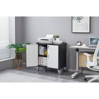Rolling Cabinet Garage Storage