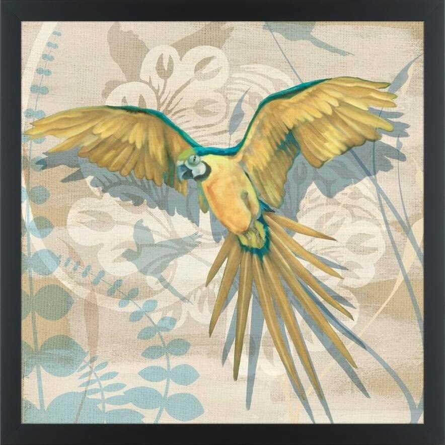 Shop Easy Art Prints Louise Montillio S Parrot Society Ii