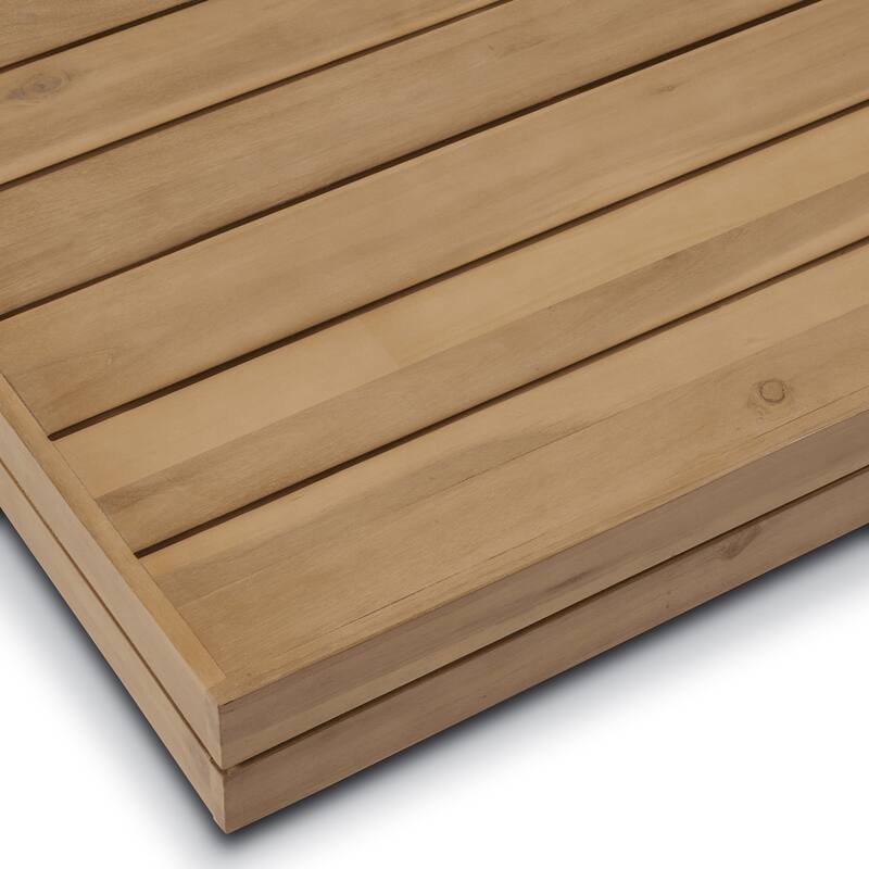Poly & Bark Celenza 98" Outdoor/Patio Modular Corner Sectional Set with Coffee Table