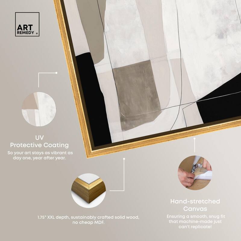 Neutral Forms II Canvas by Art Remedy