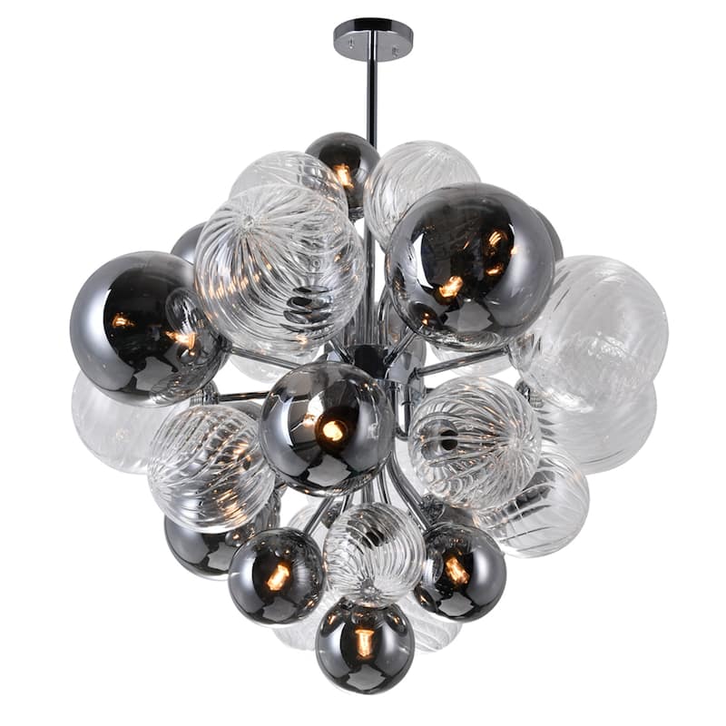 Pallocino 15 Light Chandelier With Chrome Finish
