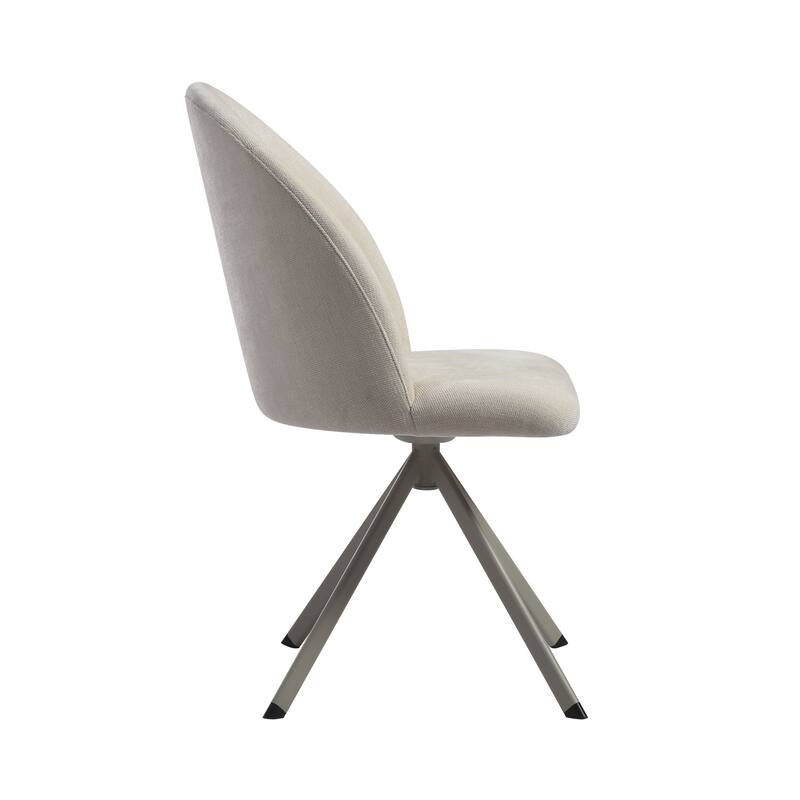 Honey Contemporary 7-Piece Dining Set with Dark Wood and Black Sintered Stone Table Top, and Upholstered Armchairs