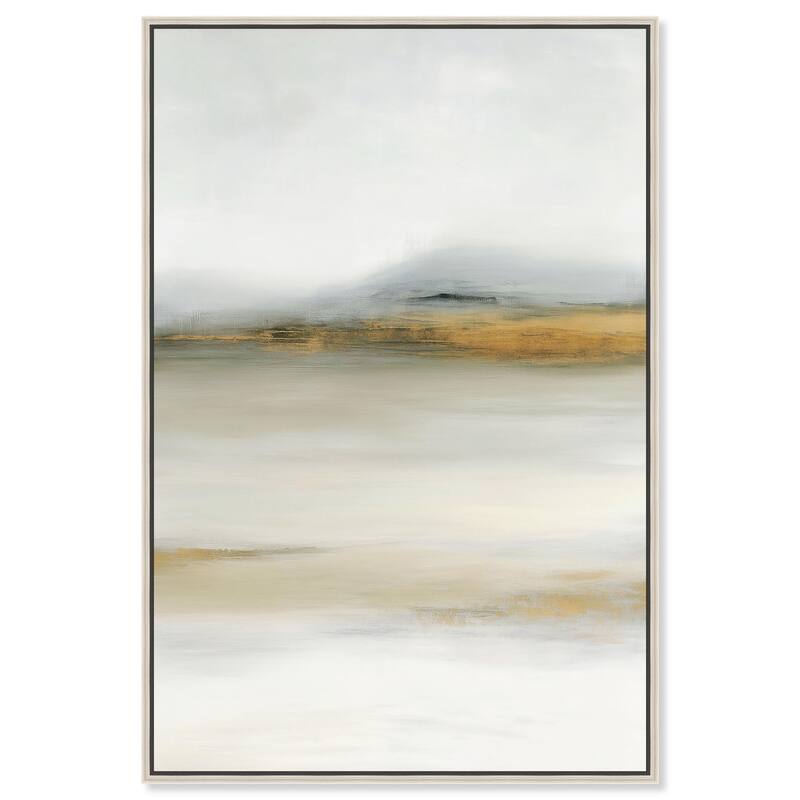 Misty Expanse II Canvas by Art Remedy - Silver - 10" x 15"