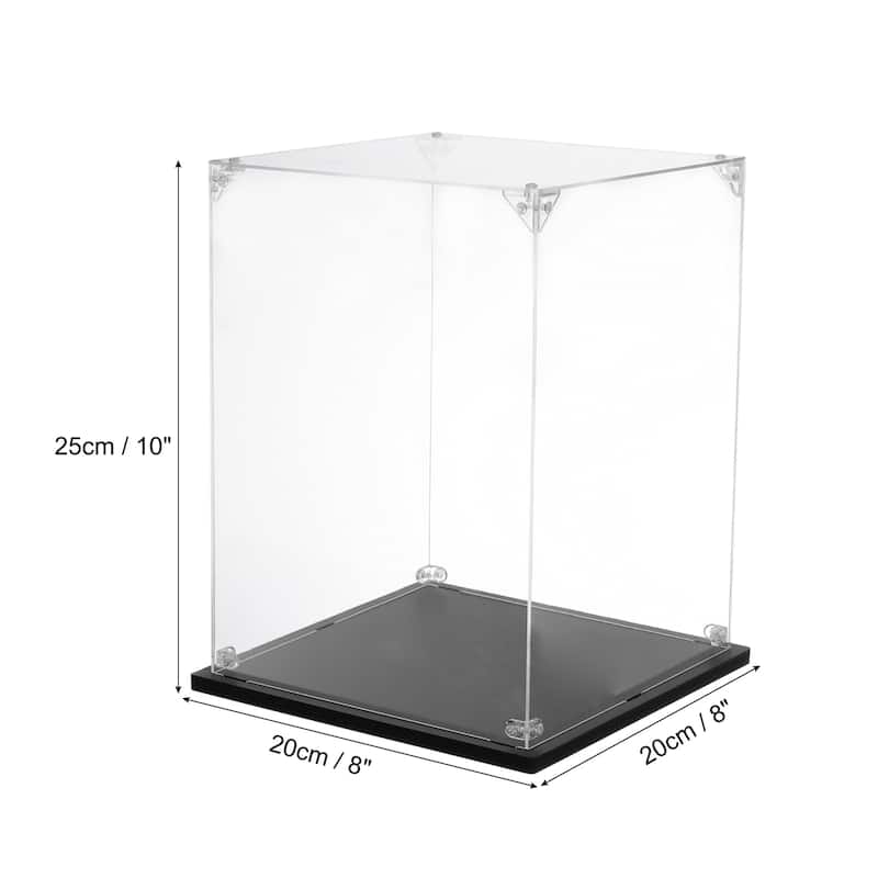Acrylic Display Case, for Displaying Collectibles, Dolls, Model Car - 8"x8"x10"