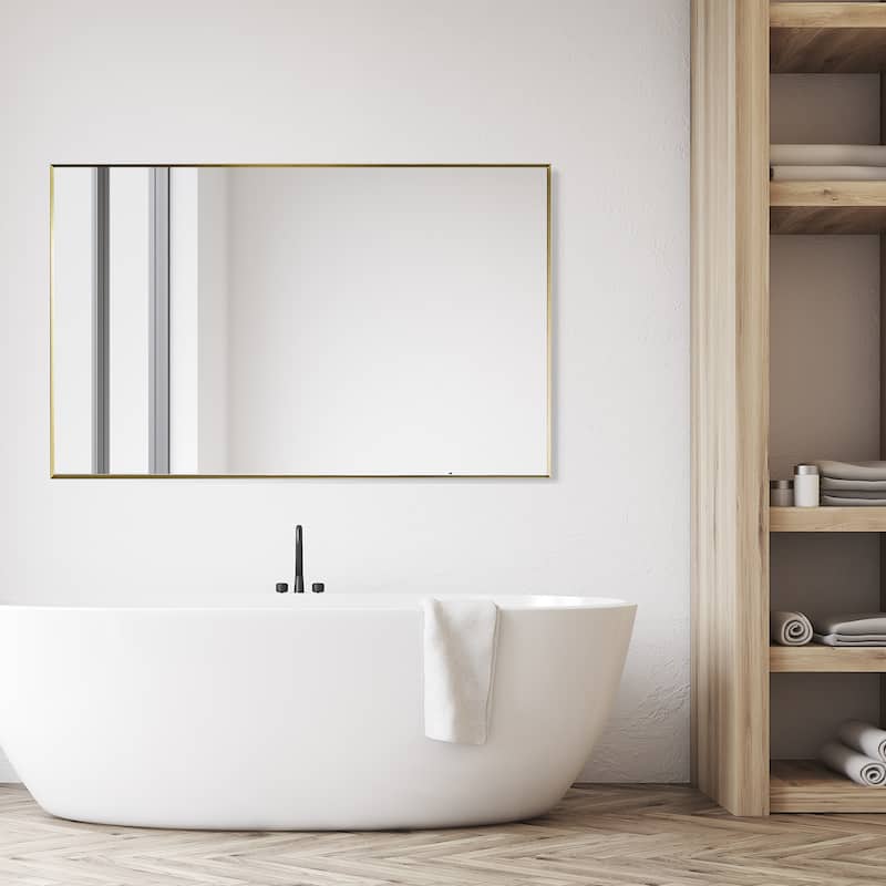 Altair Sassi Bathroom/Vanity Aluminum Framed Wall Mirror
