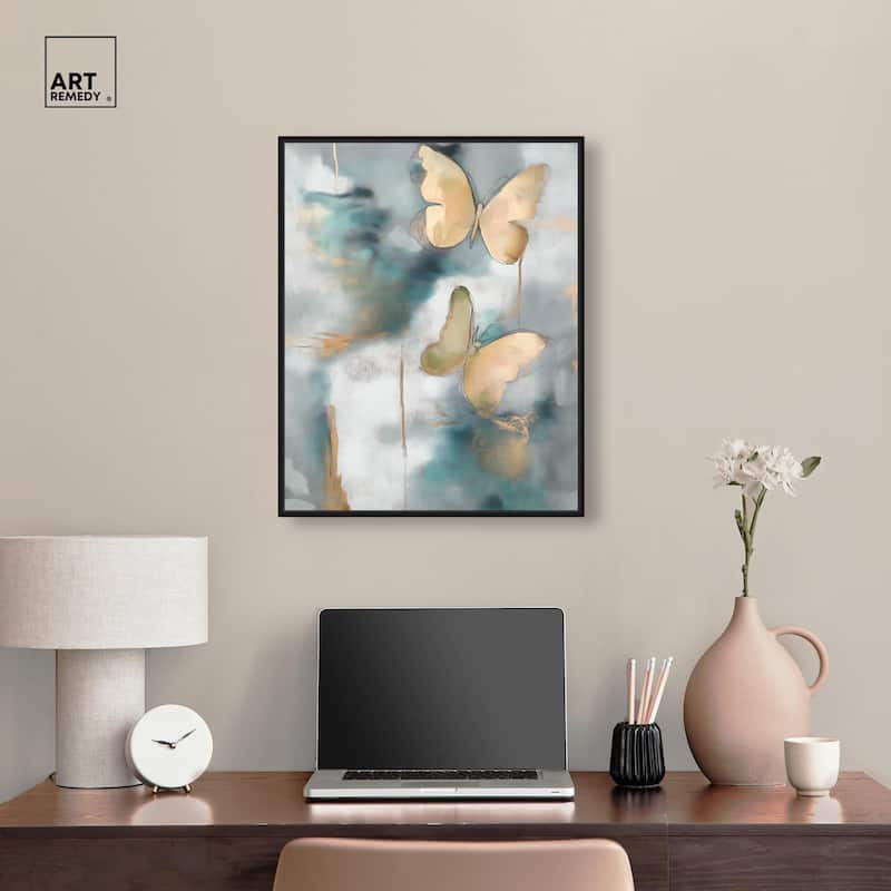 Butterflies Dream I Canvas by Art Remedy