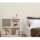 preview thumbnail 1 of 0, Sweet Jojo Designs Tan and Red Cowboy Wild West Collection Foldable Fabric Storage Cube Bins Boxes (Set of 2)