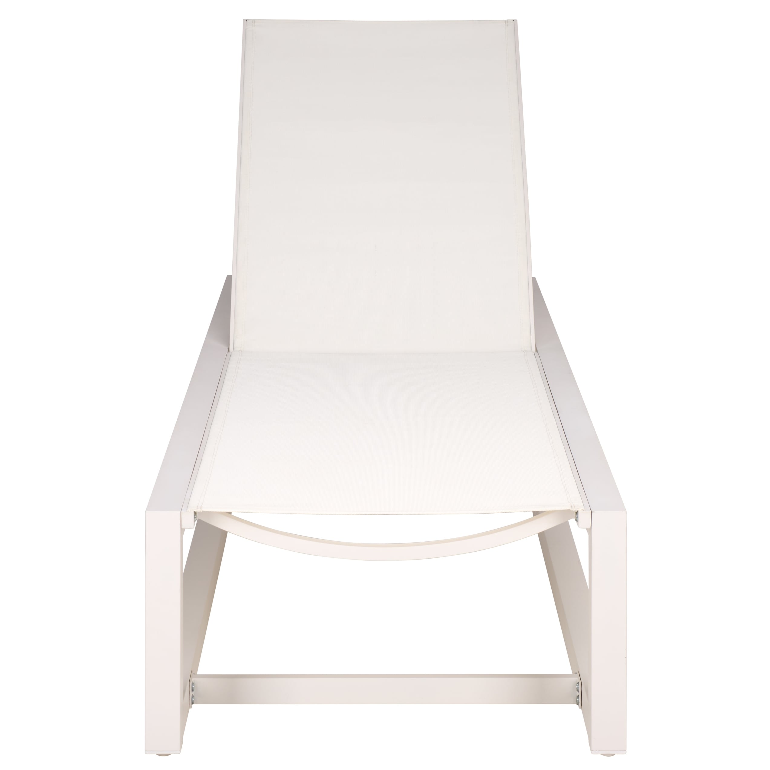 SAFAVIEH Outdoor Living Logan Aluminum Lounger - 79"W x 27"D x 14"H