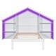 preview thumbnail 32 of 40, Wooden platform bed in house shape