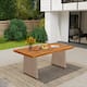 Option Brown+1pc Dining Table