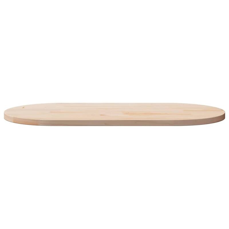 vidaXL Table Top Natural Solid Pine Wood Medium Durable Table Top