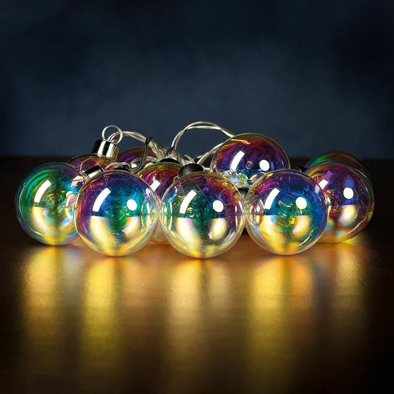 Set of 10 Spectrum LED String of Lights