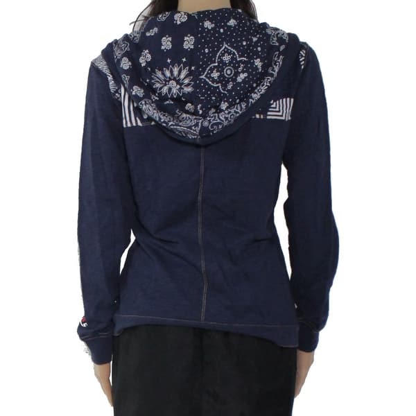 Shop Champion Women S Sweatshirt Denim Blue Size Small S Full Zip Hoodie Overstock 31489874