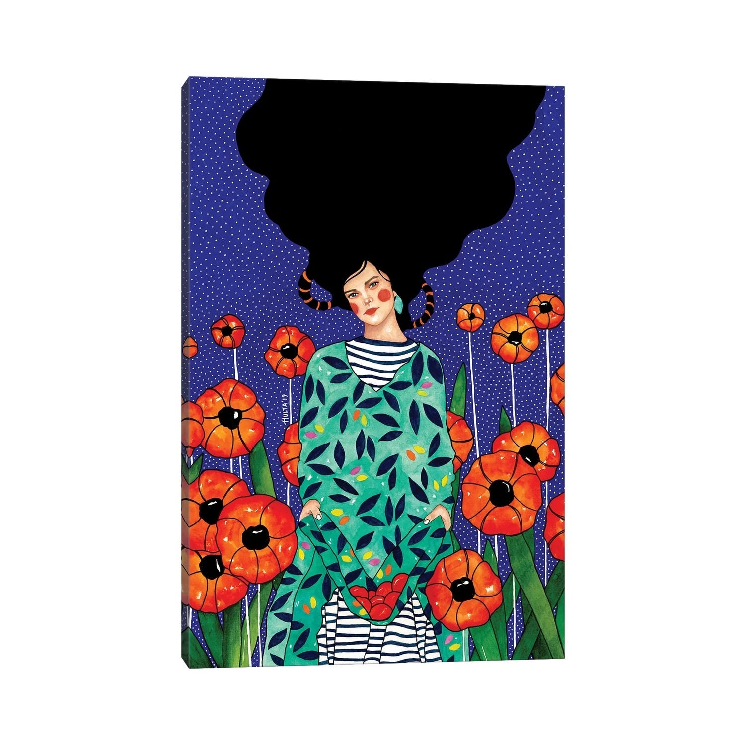 iCanvas "Give Your Story Away" by Hulya Ozdemir Canvas Print