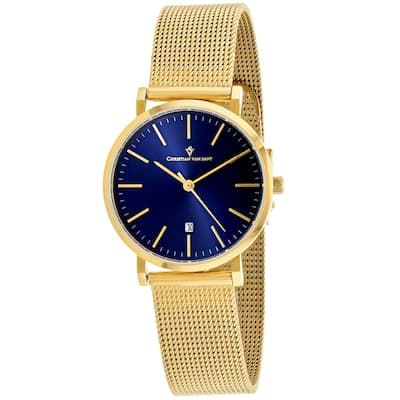Christian Van Sant Women's Paradigm Blue Dial Watch - CV4224 - 6 (36)