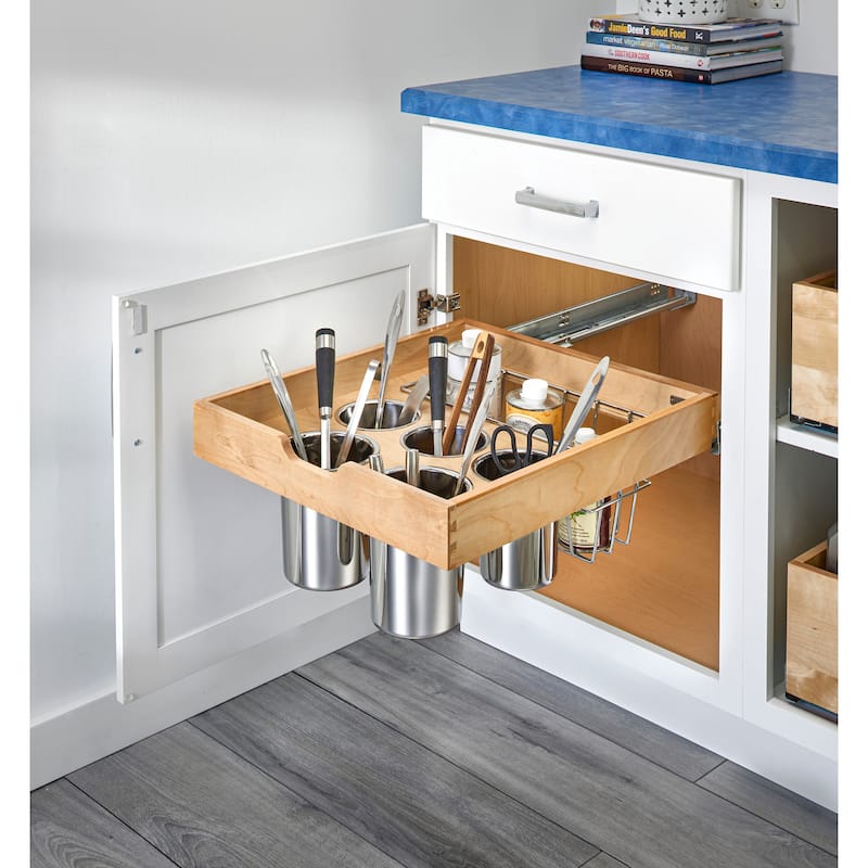 Rev-A-Shelf 4WDUT-24SC-SM-1 Wood Classics 22-7/16"W Soft Close Pull