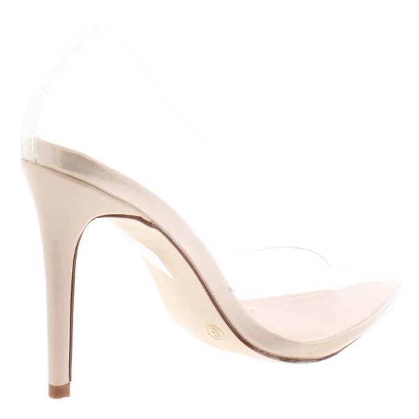 steve madden vegas clear pumps