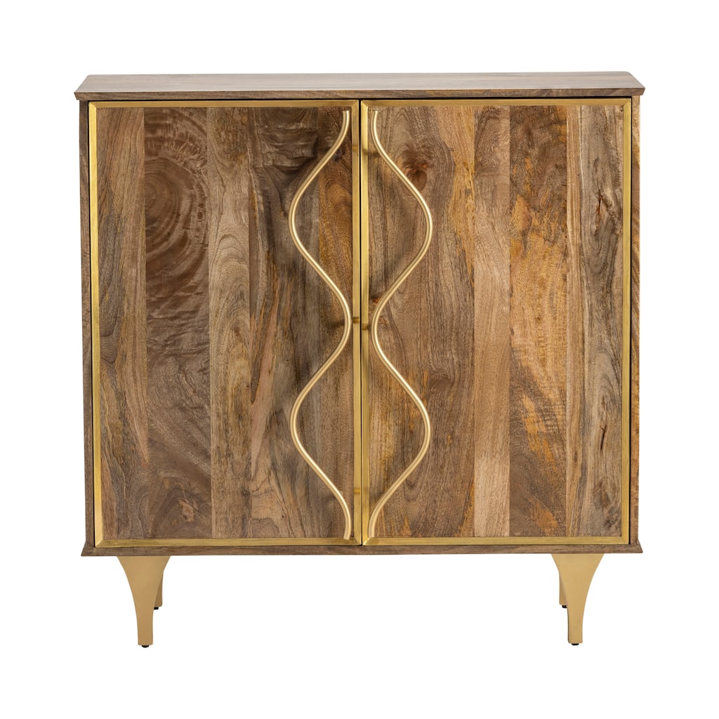 Wentworth 2 Door Mango Wood Cabinet - 40 x 16 x 40"
