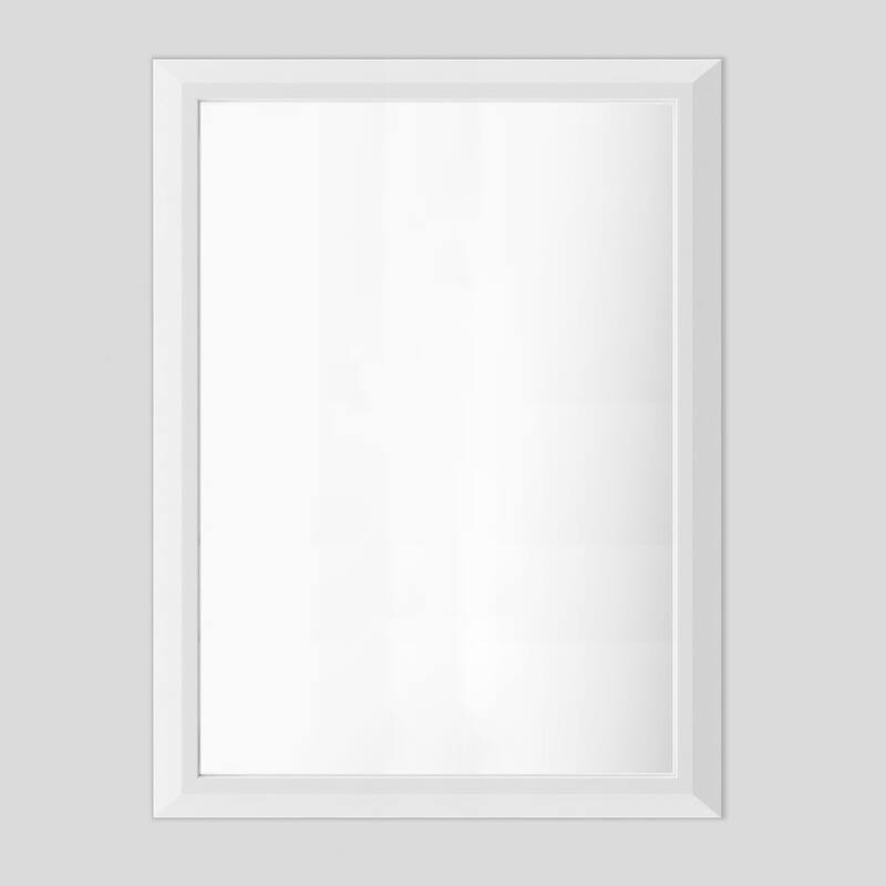 KIOTEE Full size Metal Bathroom Mirror with 5-Year Warranty