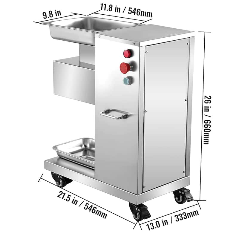 Commercial Meat Cutter Machine For Kitchen Restaurant Supermarket - 1100 lbs