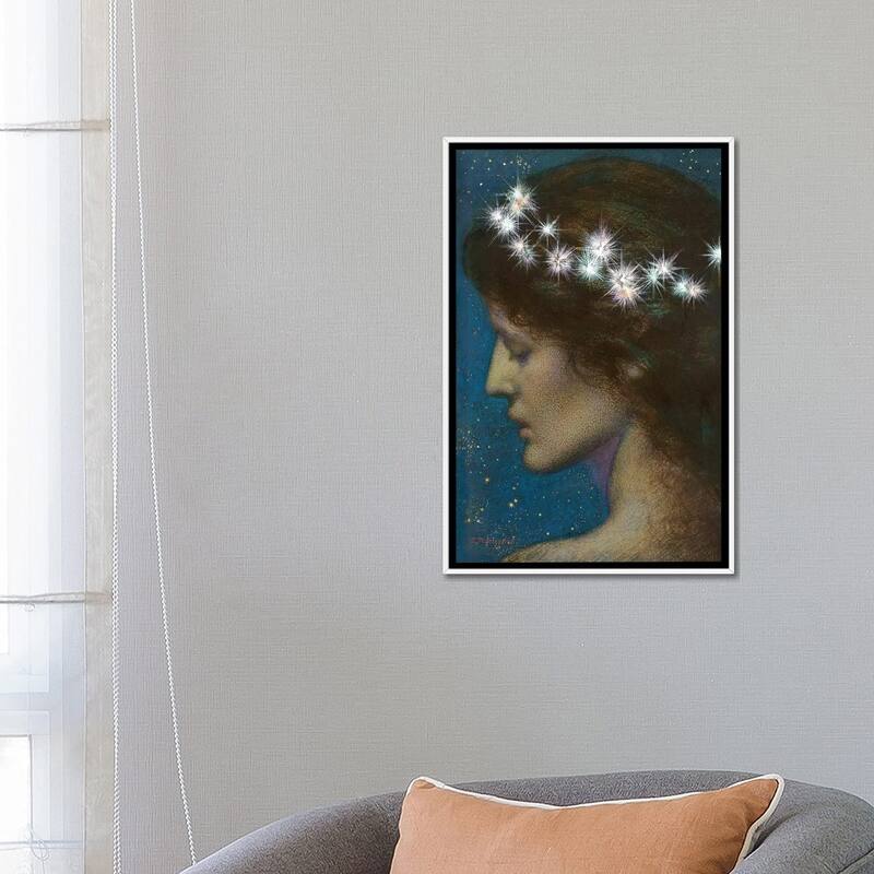 iCanvas "Night" by Edward Robert Hughes Framed