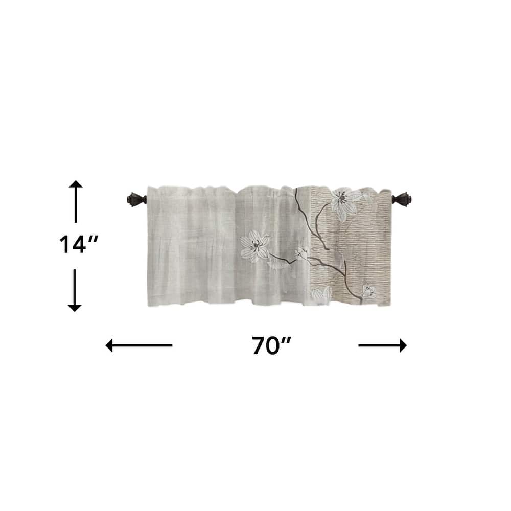 Magnolia Vine Fabric Shower Curtain