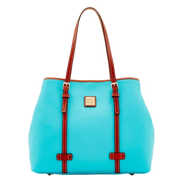 Dooney & Bourke Pebble Grain Side Snap Tote (Introduced by Dooney & Bourke at $298 in May 2017) - Calypso