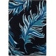 preview thumbnail 17 of 26, SAFAVIEH Handmade Allure Eugenia Modern Floral Wool Rug 4' x 6' - Black/Blue - Rectangle