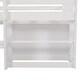 preview thumbnail 48 of 46, Wood Twin Loft Bed with 2 Shelves & 2 drawers for Bedroom(Antique Gray)