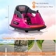preview thumbnail 21 of 21, 12V Electric Toddler Bumper Car with Remote Control