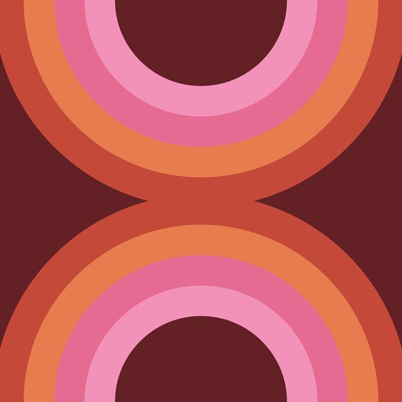 Very Gay Paint Sir Culls Pink Peel and Stick Wallpaper