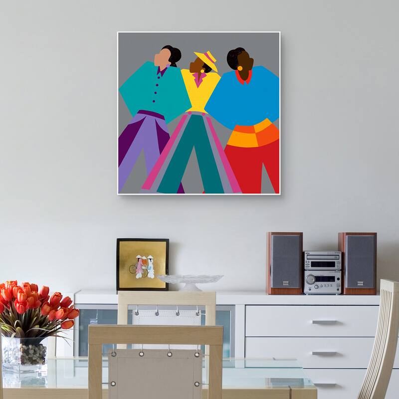 Who Dat Say by Synthia SAINT JAMES Canvas Art Print