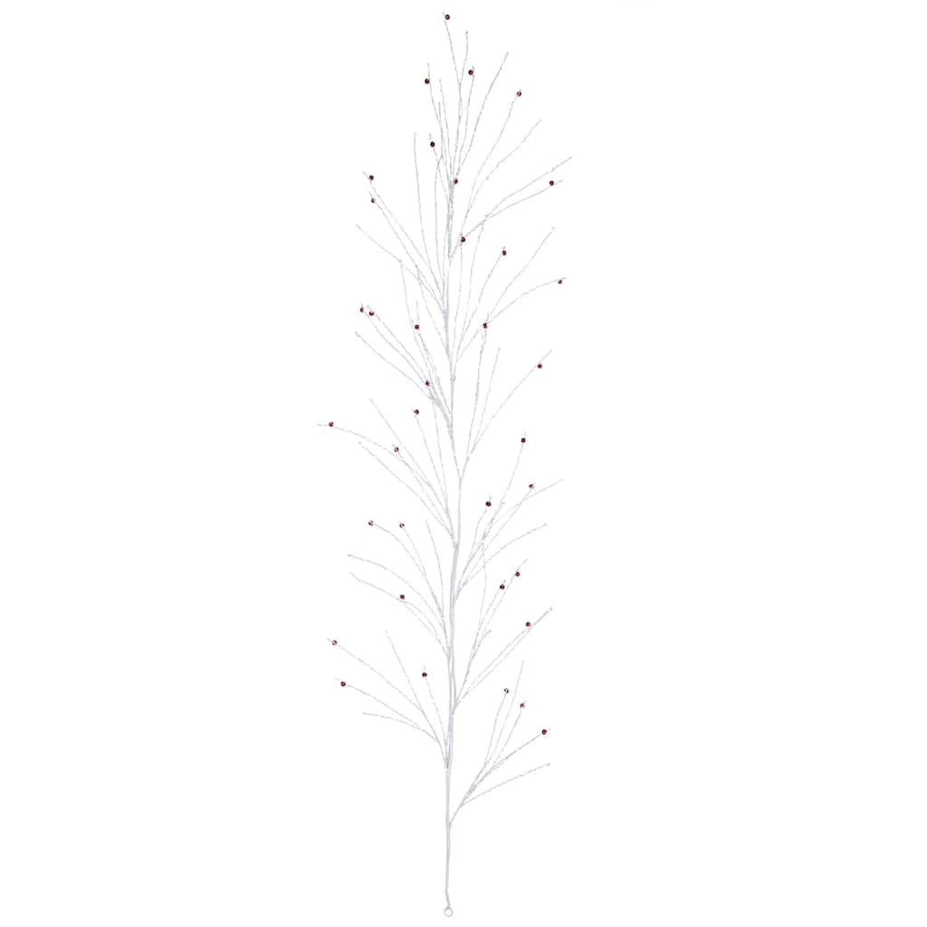 6' Lighted Christmas Garland with Jingle Bells - Cool White Lights