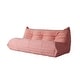 preview thumbnail 36 of 43, Teddy Fabric Lazy Sofa Sets for Bedroom Living Room,Comfortable Bean Bag Chair Floor Couch