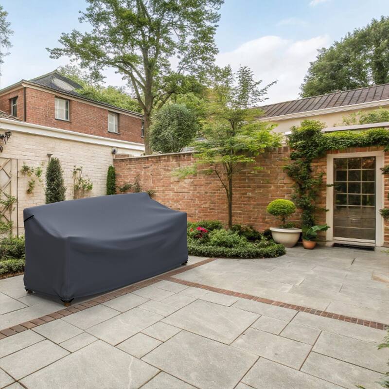 Burchett Outdoor Patio Sofa Cover - 33.5 x 77.25 x 30.5